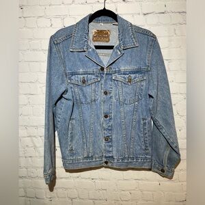 OVERTIME BY RO-RO light washed size XL “Grand Ole Opry” jean jacket
